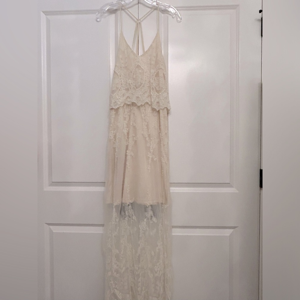 Cream Lace Dress✨